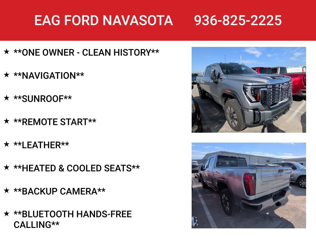 Used 2025 GMC Sierra 2500 Denali w/ Denali Reserve Package AWD/4WD image 4