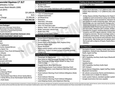 New 2027 Chevrolet Equinox LT AWD/4WD image 38