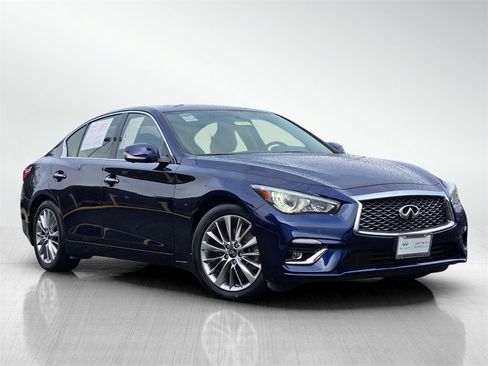 Used 2023 INFINITI Q50 Luxe w/ Cargo Package image 1