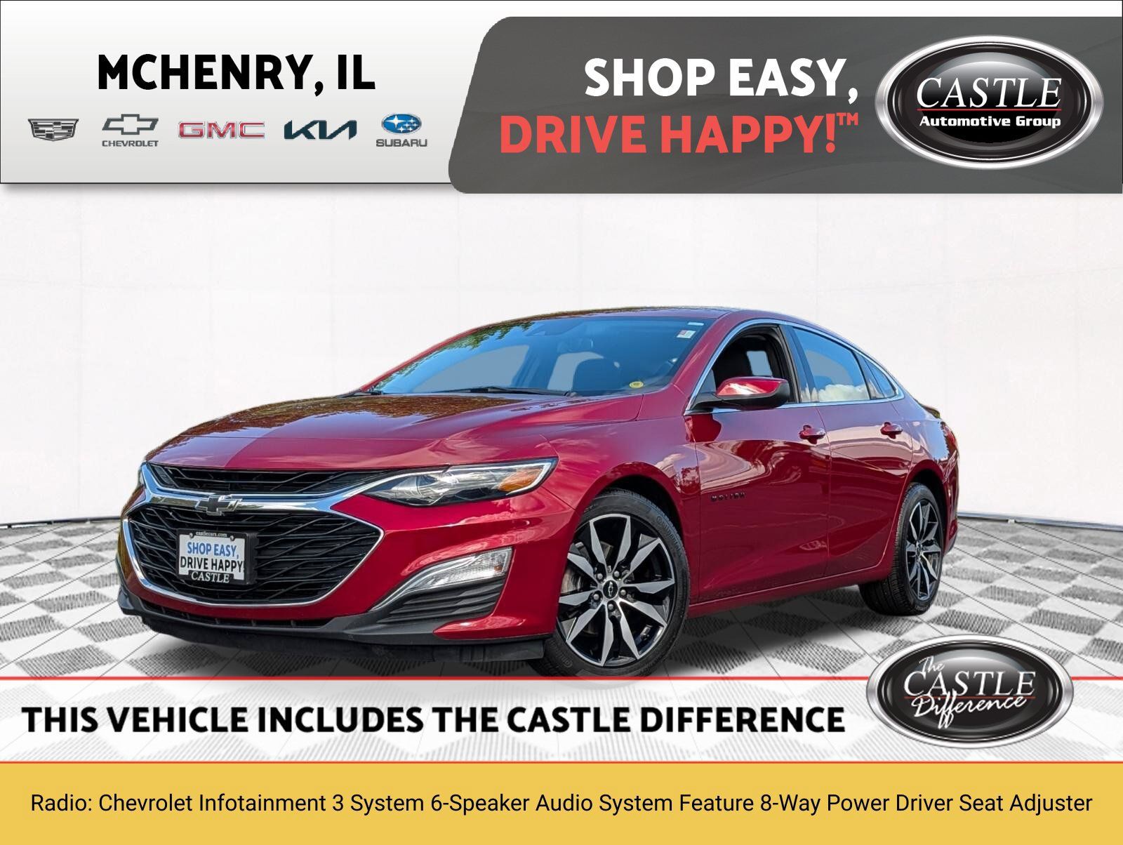 Used 2025 Chevrolet Malibu RS FWD image 1