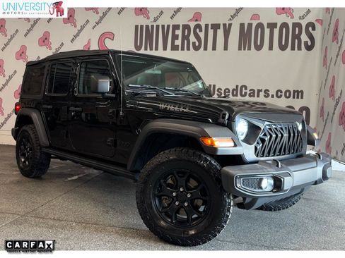 Used 2021 Jeep Wrangler Unlimited Sport AWD/4WD image 1