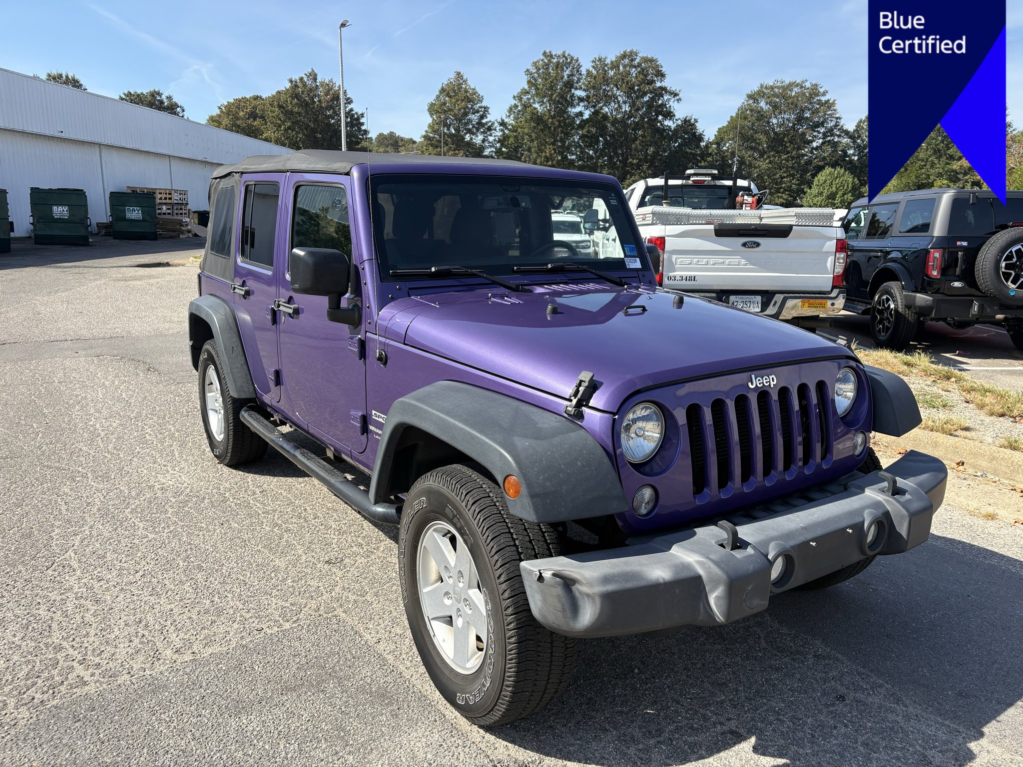 Used 2018 Jeep Wrangler Unlimited Sport S AWD/4WD image 3