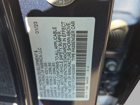 Used 2023 Honda Accord EX image 26