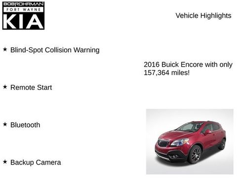 Used 2016 Buick Encore Sport Touring FWD image 7