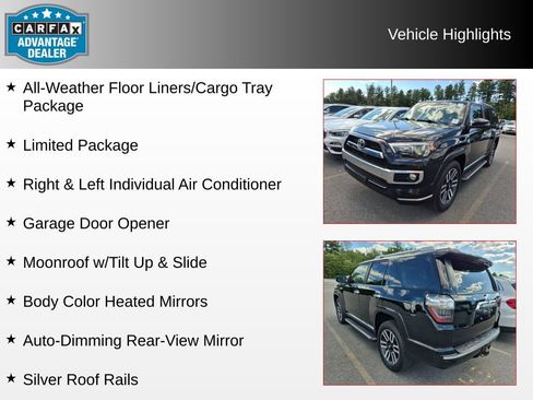 Used 2019 Toyota 4Runner Limited AWD/4WD image 4
