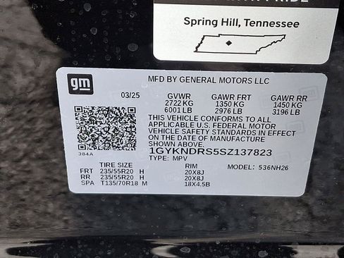 New 2025 Cadillac XT5 Premium Luxury w/ Technology Package image 11