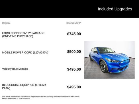 Used 2025 Ford Mustang Mach-E Select AWD/4WD image 6