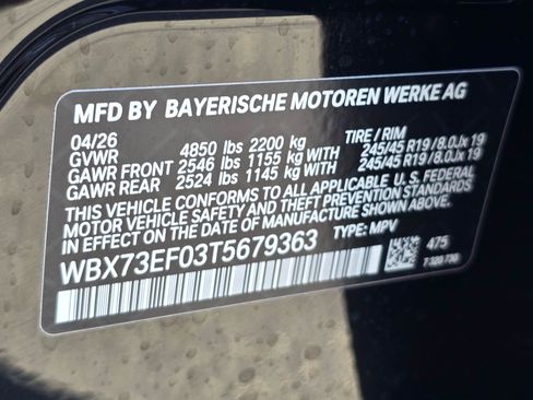 New 2026 BMW X1 xDrive28i w/ Technology Package AWD/4WD image 31