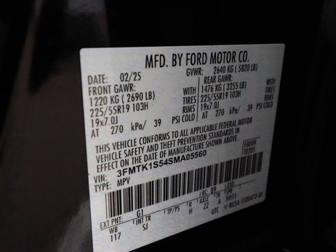 Used 2025 Ford Mustang Mach-E Select AWD/4WD image 9