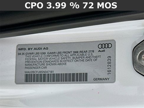 Certified 2025 Audi A5 2.0T Premium Plus w/ Premium Plus image 27