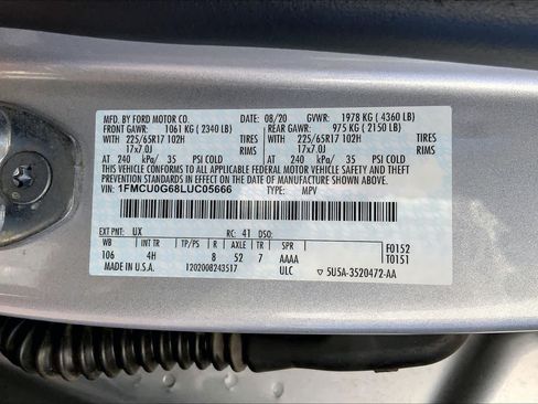 Used 2020 Ford Escape SE FWD image 36