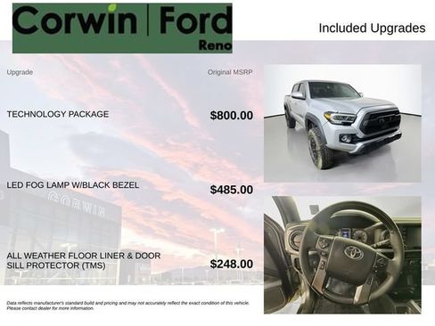 Used 2021 Toyota Tacoma TRD Off-Road w/ Technology Package AWD/4WD image 3