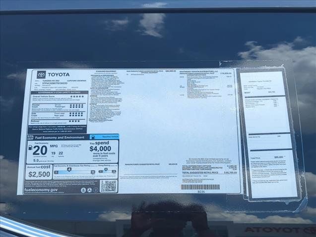 New 2026 Toyota Tundra Capstone AWD/4WD image 21