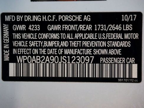 Used 2018 Porsche 911 GT3 RS image 23