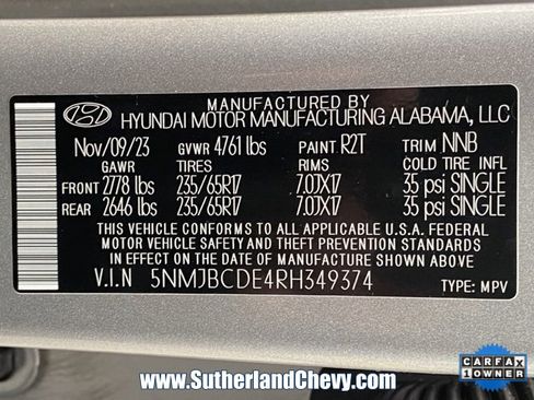 Used 2024 Hyundai Tucson SEL image 43