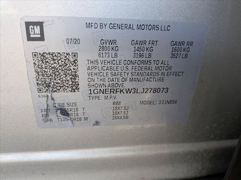 Used 2020 Chevrolet Traverse LS FWD image 30
