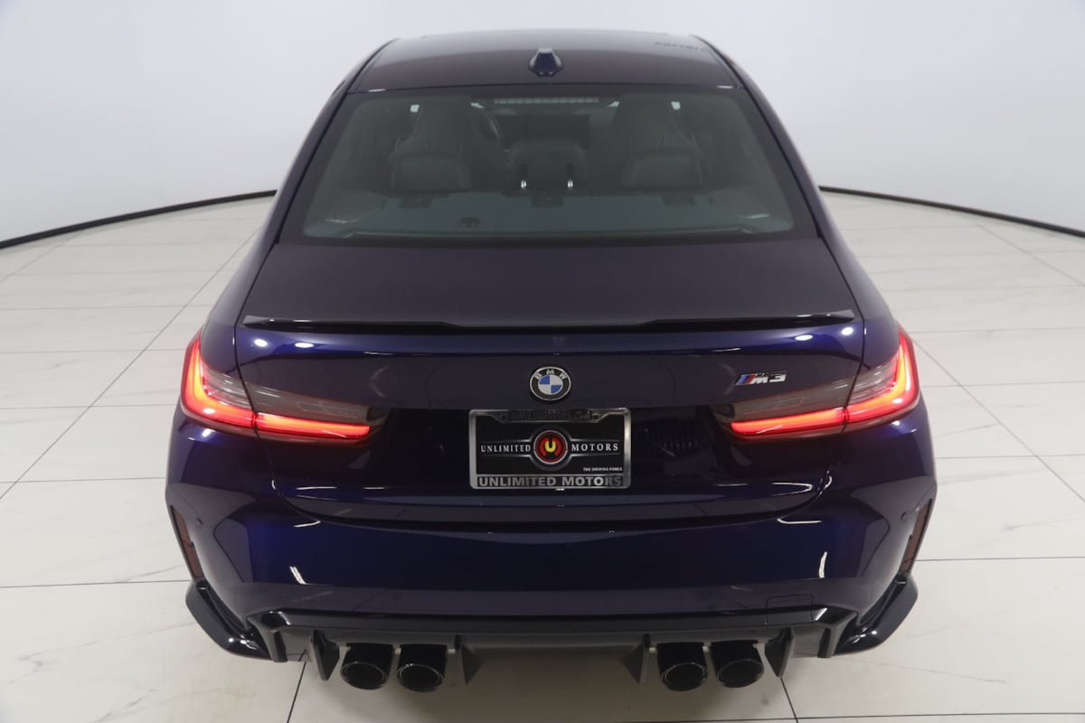 Used 2024 BMW M3 w/ Executive Package RWD image 46