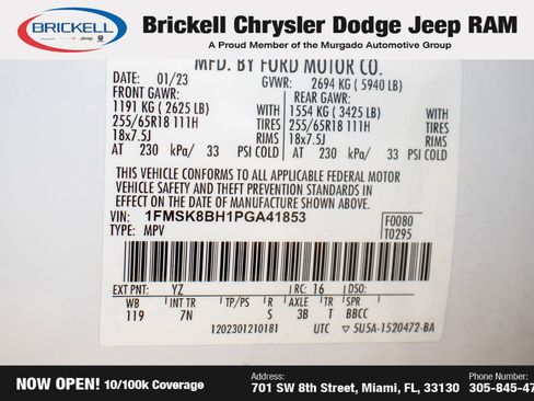 Used 2023 Ford Explorer Base image 36