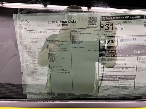 New 2026 Nissan Kicks SR w/ Cold Weather Package FWD image 38