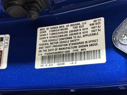 Used 2021 Honda CR-V Touring image 28