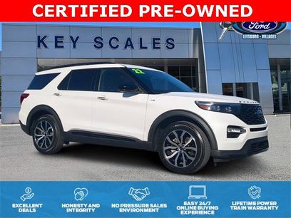 Certified 2022 Ford Explorer ST-Line w/ Class IV Trailer Tow Package