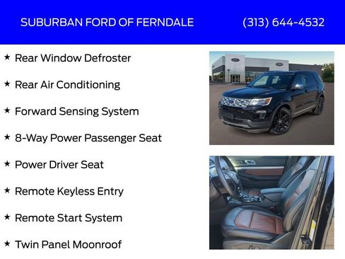 Used 2019 Ford Explorer XLT w/ Equipment Group 202A AWD/4WD image 25
