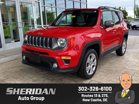 Used 2019 Jeep Renegade Limited w/ UConnect 8.4 Nav Group AWD/4WD image 1