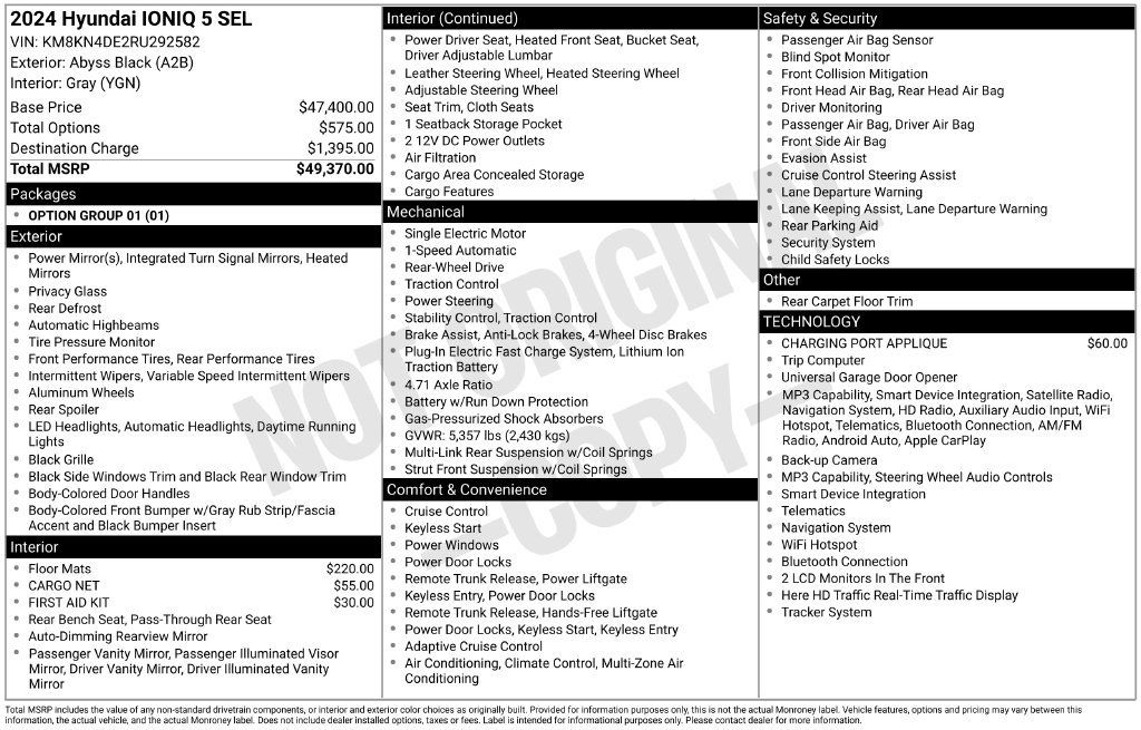 Used 2024 Hyundai Ioniq 5 SEL RWD image 5
