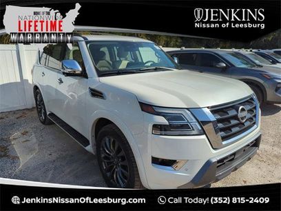Certified 2024 Nissan Armada Platinum w/ Captain's Chairs Package