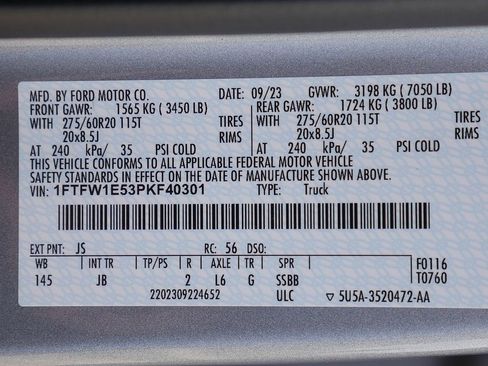 Used 2023 Ford F150 XL w/ STX Appearance Package AWD/4WD image 65