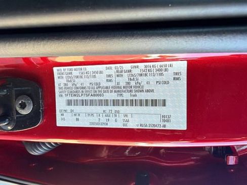 Used 2025 Ford F150 STX w/ Equipment Group 201A FX4 image 34