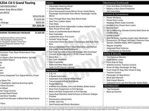 Used 2014 MAZDA CX-5 Grand Touring image 9