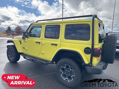 Used 2022 Jeep Wrangler Unlimited Rubicon 4xe w/ Steel Bumper Group image 13
