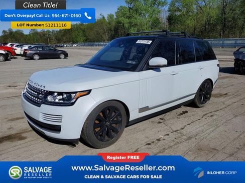 Used 2017 Land Rover Range Rover HSE AWD/4WD image 1