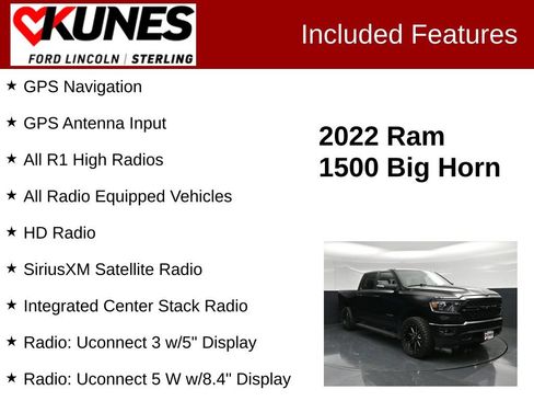 Used 2022 RAM 1500 Big Horn AWD/4WD image 3