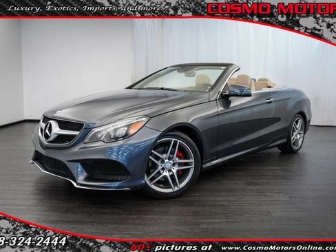 Used 2016 Mercedes-Benz E 400 Cabriolet w/ Premium 2 Package image 1