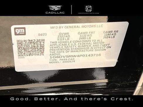 Certified 2023 Cadillac CT5 V w/ Premium Package AWD/4WD image 34