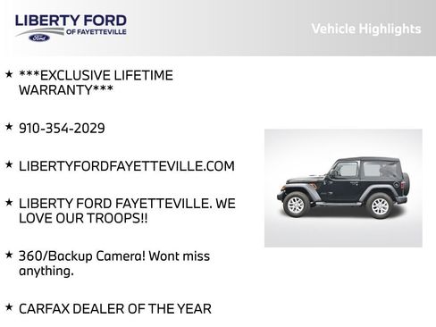 Used 2023 Jeep Wrangler Sport S image 5