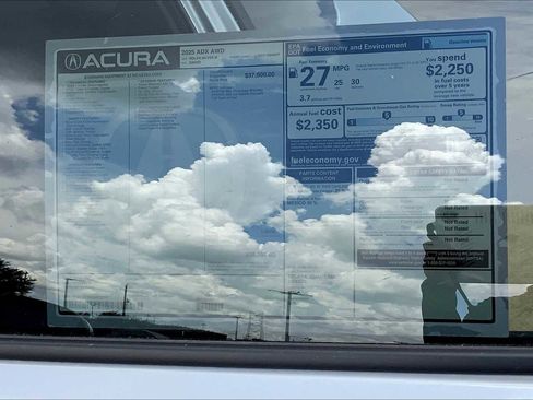 New 2025 Acura ADX AWD image 21