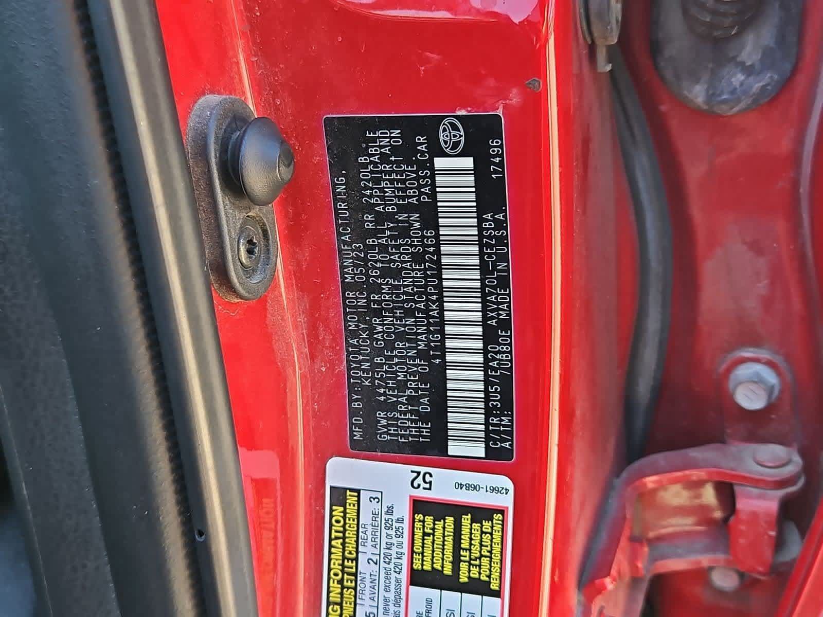 Used 2023 Toyota Camry SE FWD image 33