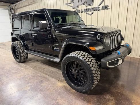 Used 2023 Jeep Wrangler Sahara 4xe w/ Cold Weather Group image 6