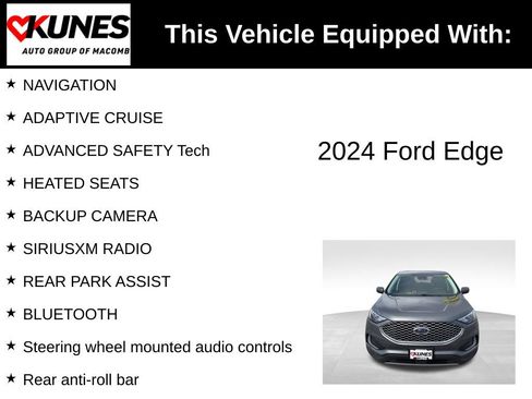 Used 2024 Ford Edge SEL AWD/4WD image 3