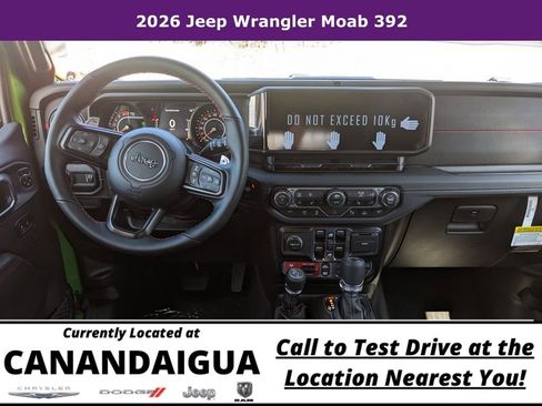 New 2026 Jeep Wrangler Unlimited Rubicon 392 AWD/4WD image 11