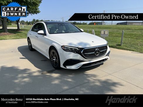 Used 2024 Mercedes-Benz E 450 4MATIC Sedan image 1