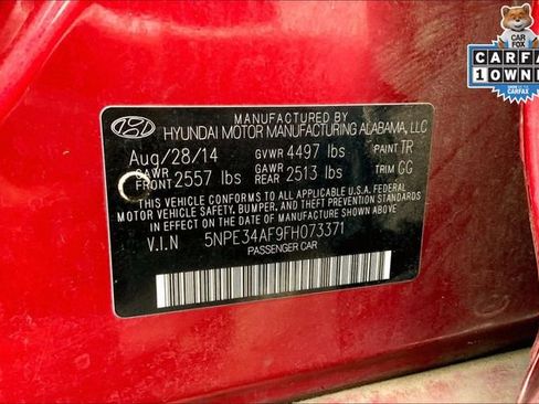 Used 2015 Hyundai Sonata Sport w/ Option Group 03 image 32