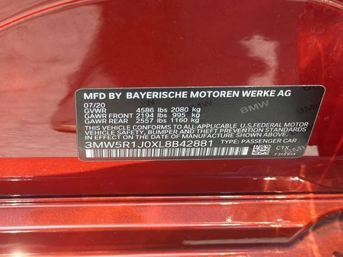 Used 2020 BMW 330i Sedan w/ Driving Assistance Package RWD image 29