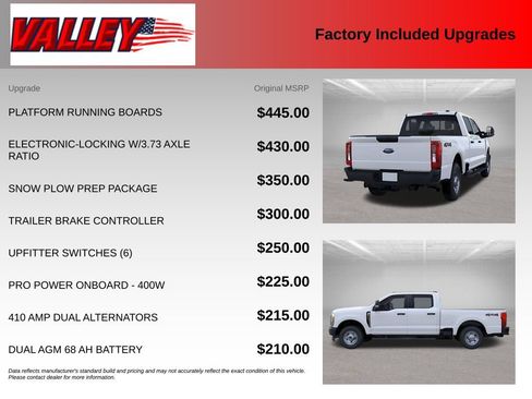 New 2026 Ford F350 XL w/ Snow Plow Prep Package AWD/4WD image 4