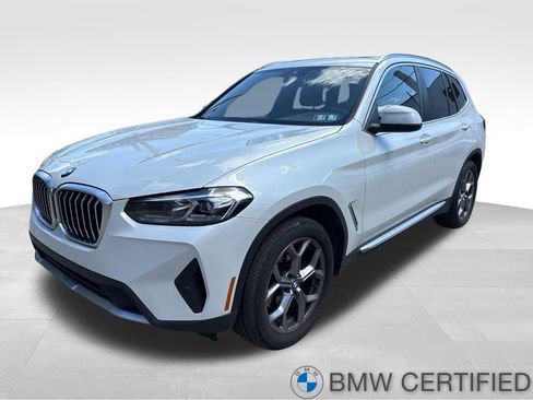 Certified 2022 BMW X3 xDrive30i w/ Premium Package 2 AWD/4WD image 1