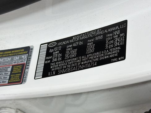 Used 2022 Hyundai Tucson SEL w/ Cargo Package FWD image 28