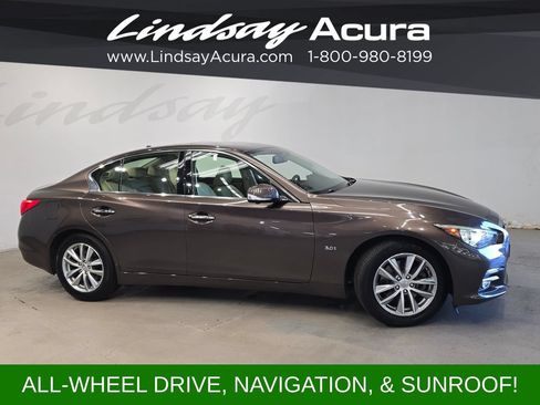 Used 2017 INFINITI Q50 3.0t Premium w/ Driver Assistance Package AWD/4WD image 3
